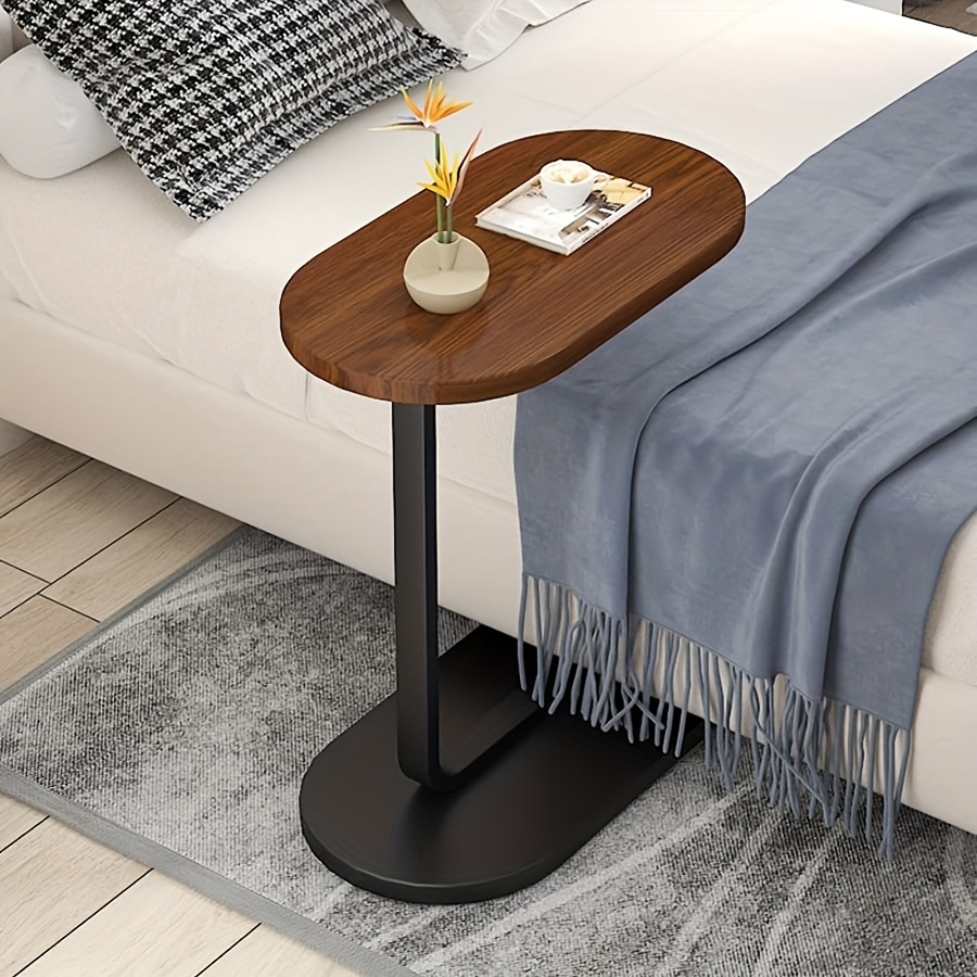 TEMU Side Table, Height Adjustable End Table, 360° Rotating Sofa Side Table, Can Slide Underneath, Modern Small Coffee Table End Table, Suitable For