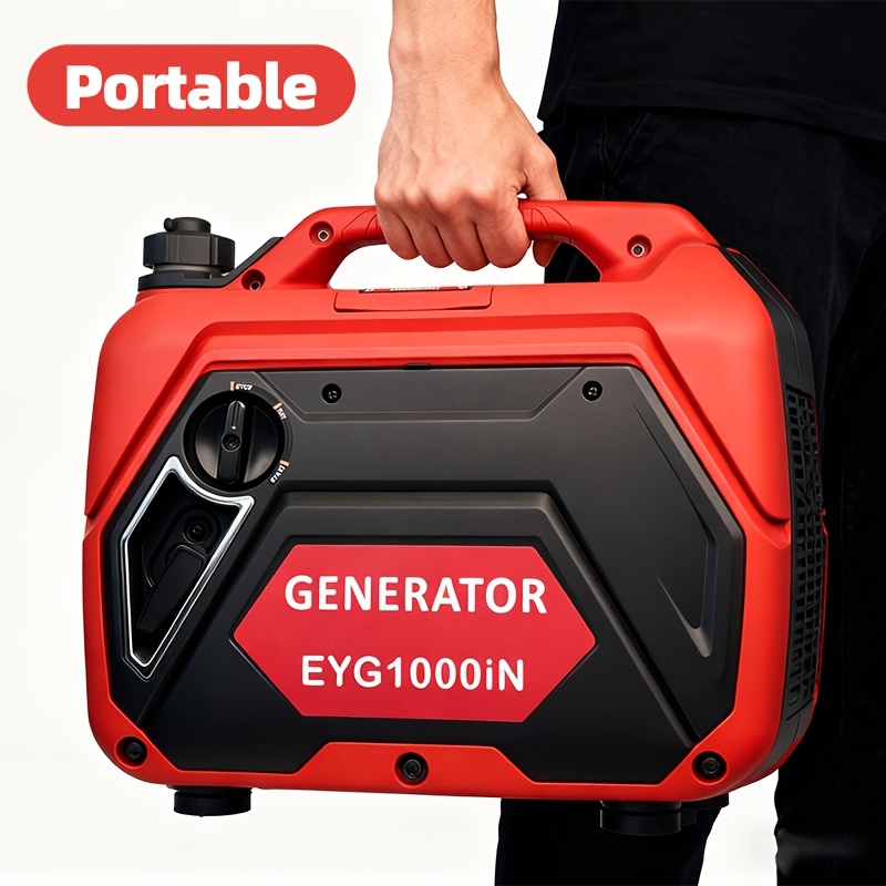 53. 3CC Gasoline Generator, 1000W/2000W, 220-220VAC, 2L Fuel Tank Capacity