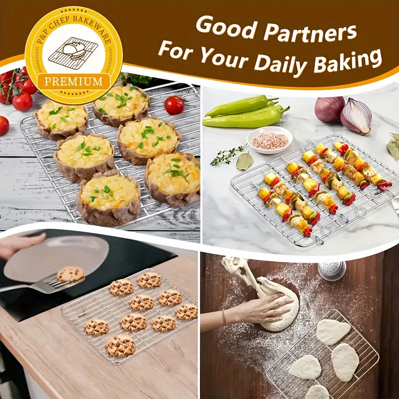 Oven Non Toxic Baking Sheets Baking Pans Set HONGBAKE Pack