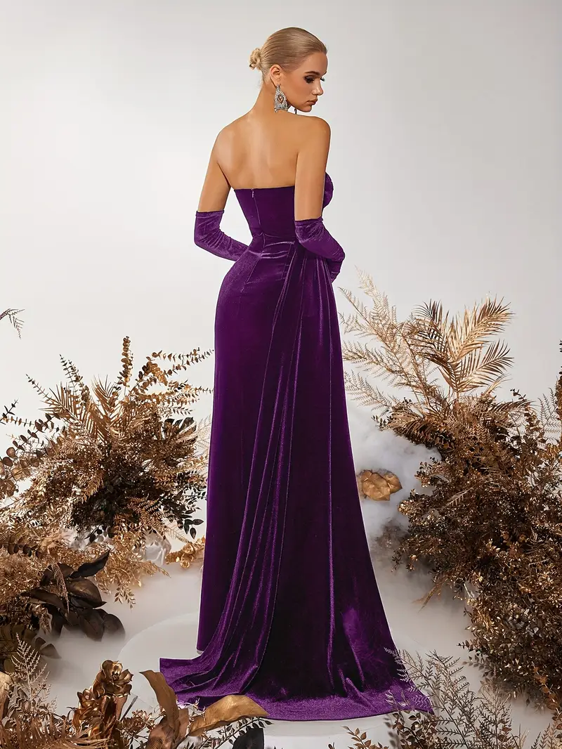 solid color strap top waist long ribbon front slit backless - Temu Ireland solid color strap top waist long ribbon front slit backless - Temu Ireland