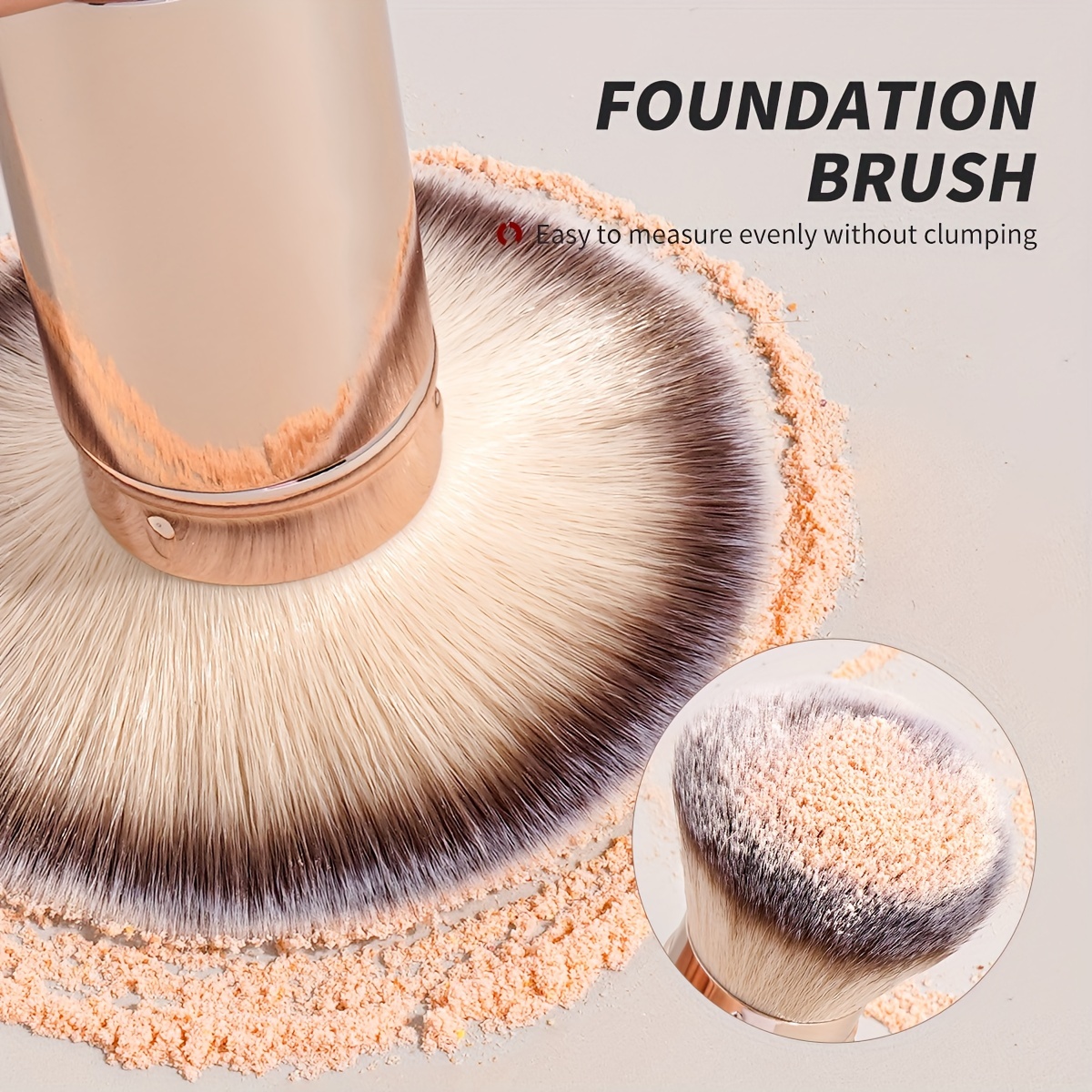 MAANGE High Quality Soft Bristles Retractable Makeup Brush