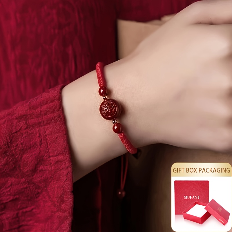 

Mufan Red Bracelet For Women, Wristband, For And -,