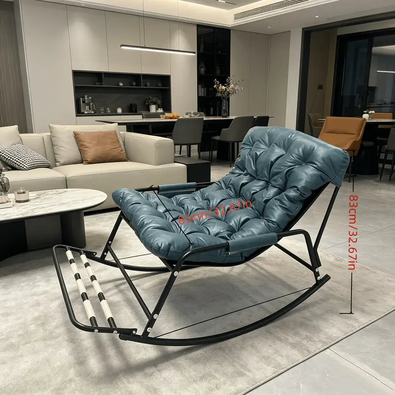 83 cm deluxe licht luxus rocking chair liegesessel