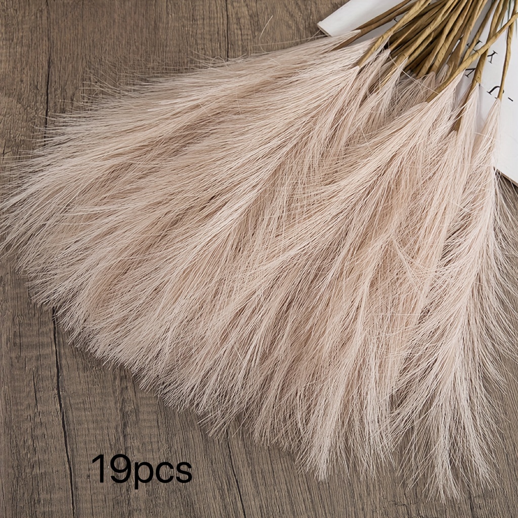 E-shop 19-tlg. künstliches Pampasgras in cremefarbener Serie für , Weihnachtsdeko, Hochzeit, Verlobung