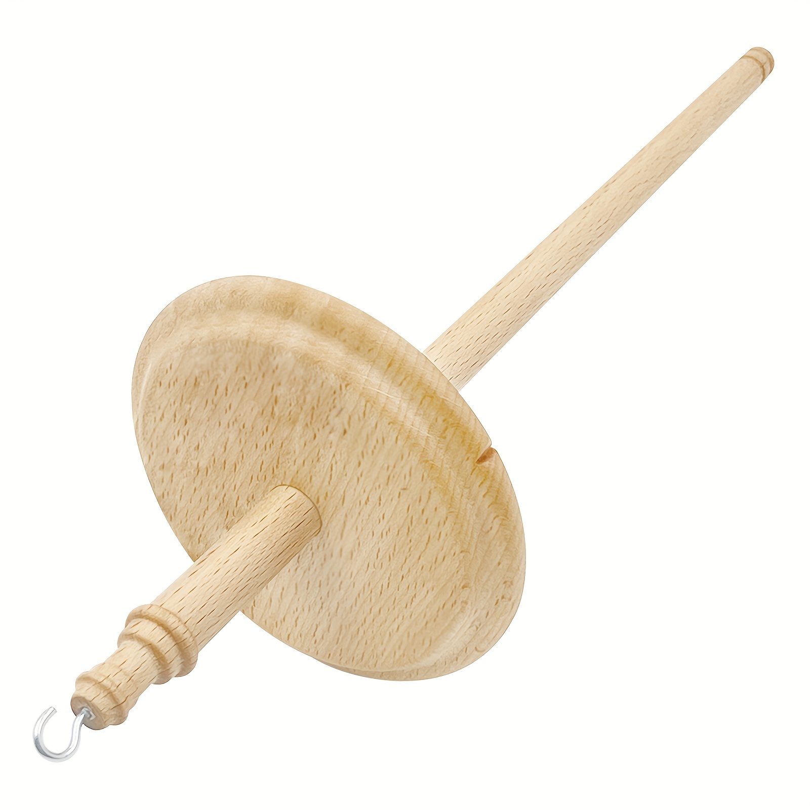 

Hand U Journey 1pc Wood , 11-inch Length, 3.9-inch Round Disc, For Fine Wool Fibers, Craft Tool, Sewing Supplies, Weaving & Textile Accessories