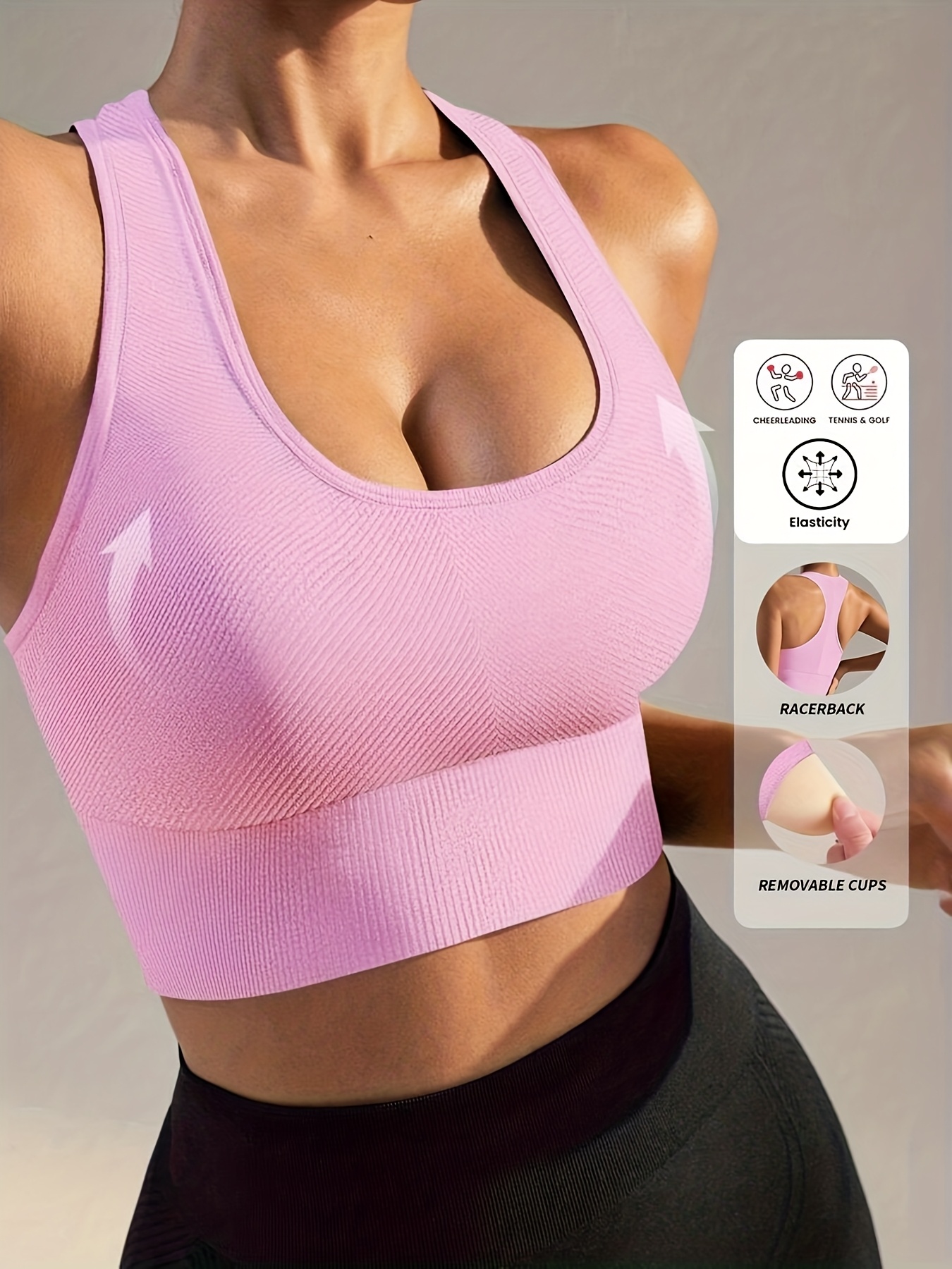 1 high quality womens   bra yoga fitness running crop   be   as a jacket   style gift
