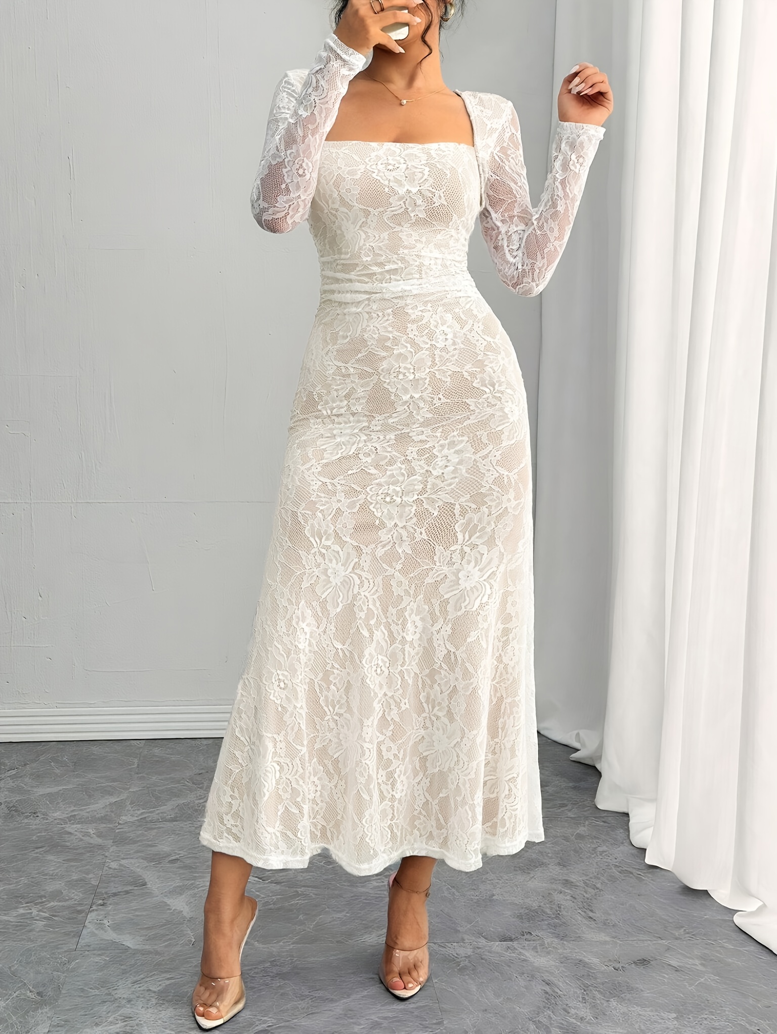 winter white womens dress 10 Winter White Outfits