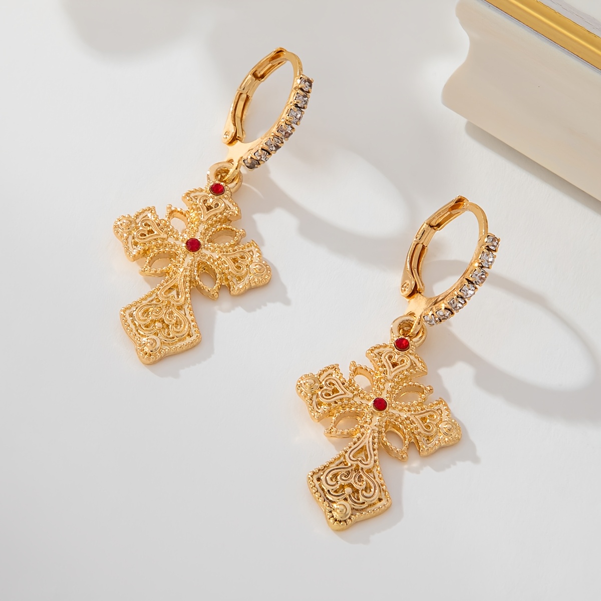 Versatile Cross Element Earring Clasp