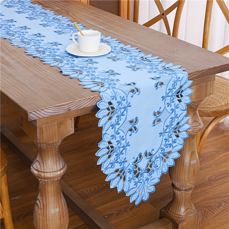 

Embroidered Table - For Weddings, , And Decor