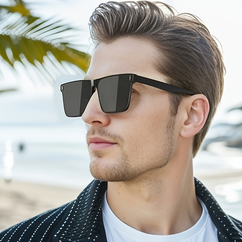

Retro Square-framed Sunglasses For Men, High-grade Sense, Instagram Popular Style, Best-selling Tr Polarized Sunglasses, Ultralight Driver Glasses