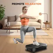 Ultimate Vibration Plate with 120 Speeds & 5 Programs - Includes 2 Resistance Bands for Full Body Workout, Ideal Fitness Gift for Men & Women, Power Plate, Exercise Machine, Christmas Gifts, FEIERDUN details 1