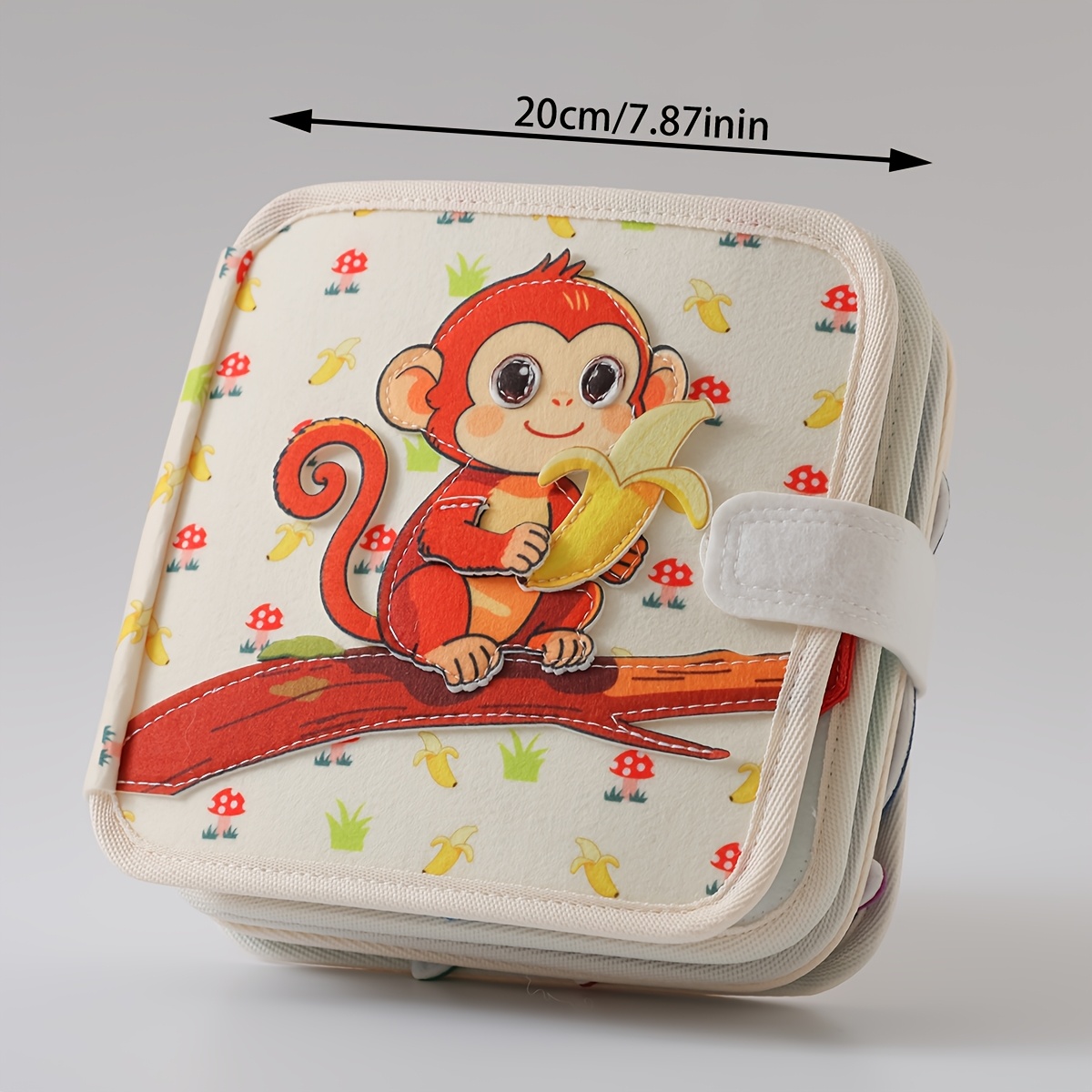 Image of Cloth Book Early Education 3d Cloth Book Cognitive Puzzle Toy Busy Book Suitable For Play Quiet Book Play Toy Busy Board Durable Toy Items