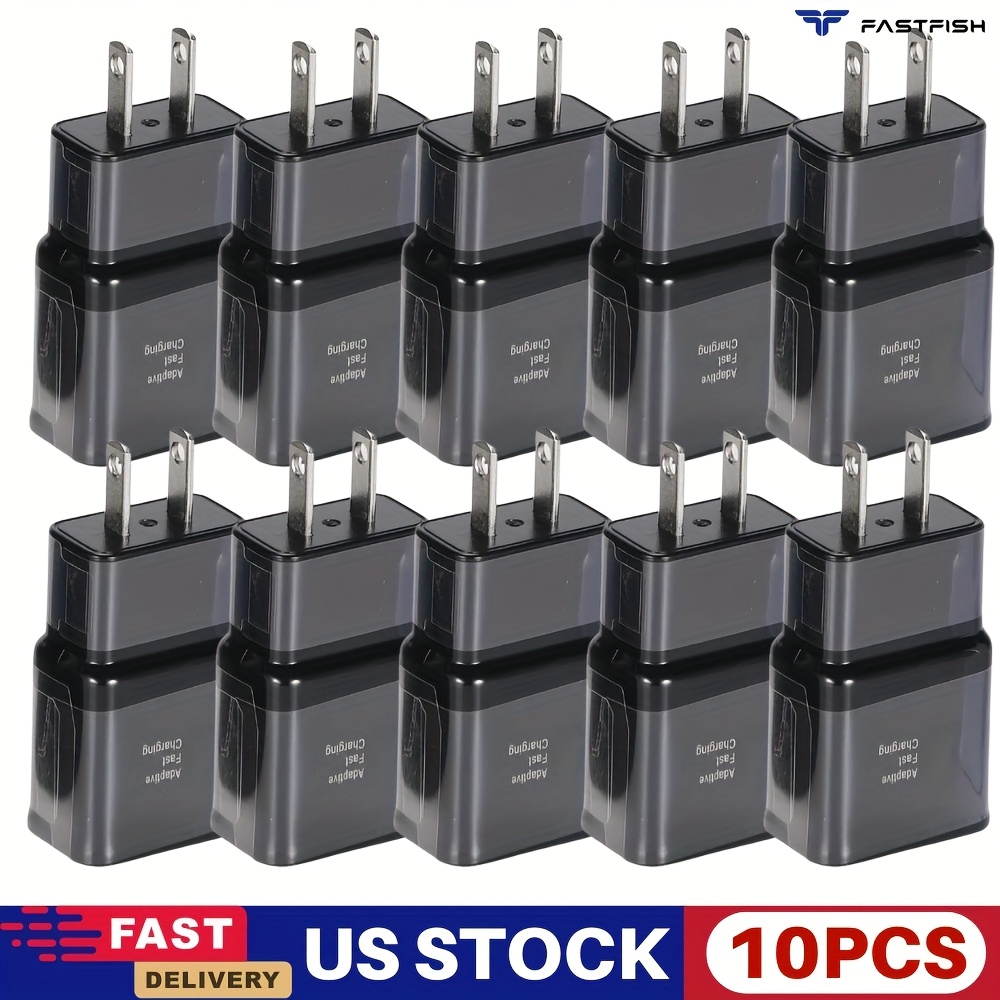 

Fastfish 10pcs Adapter Charger For S23 S22 S21 S20 A12 A13 Lot