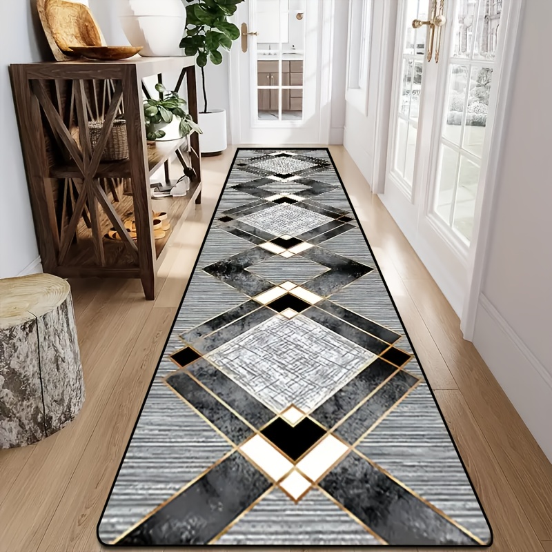TEMU Tappeto Runner Bohemien e - Tappeto da Rettangolare Extra con Grigio Scuro//Beige/Grigio//Grigio/Beige/Grigio//Beige/Beige, Tappeto, Tappeti per