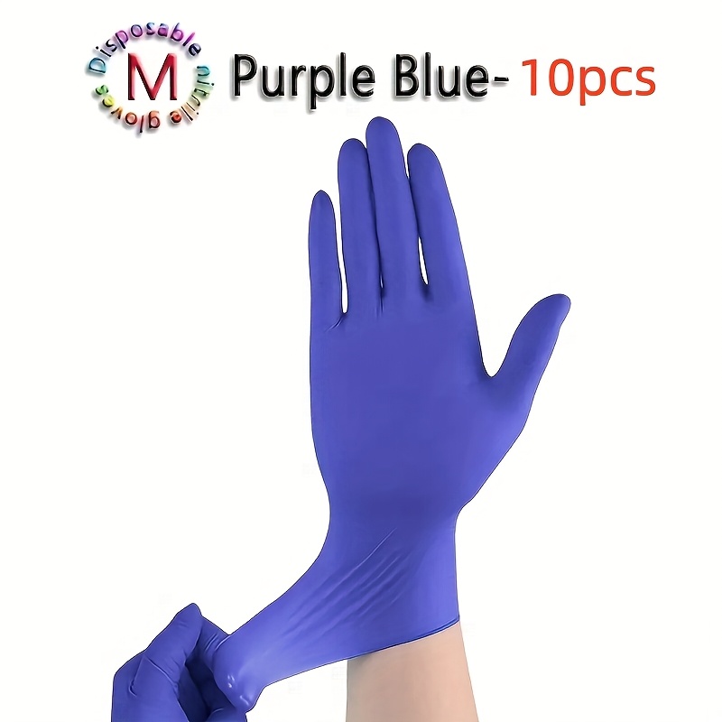 E-shop Einweg-Nitrilhandschuhe, latexfrei, puderfrei, verdickte Version, Mehrzweck-Schönheits- Reinigungszubehör. Geeignet für Hygiene-Fachkräfte,