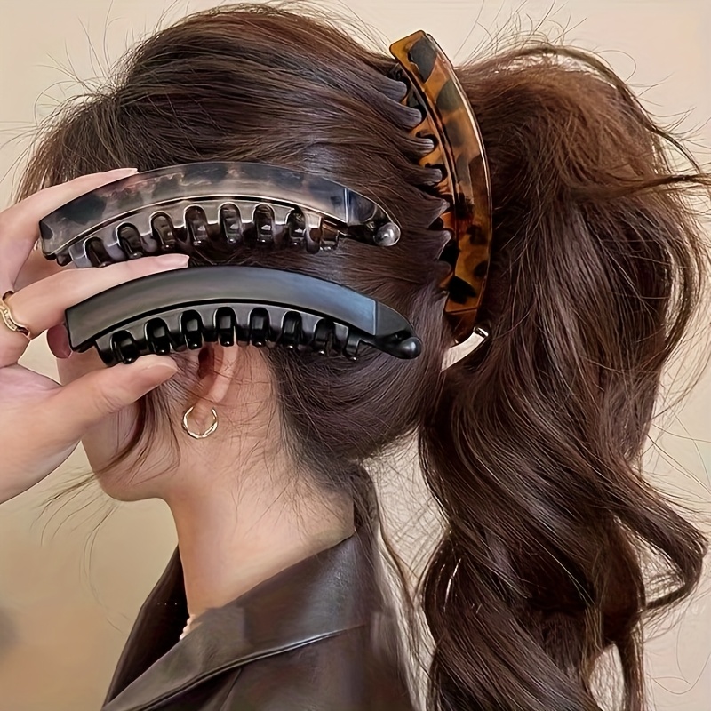 Cuhair Haarspange Für Damen – 2 Stück, Groß, Für Voluminöse Frisuren