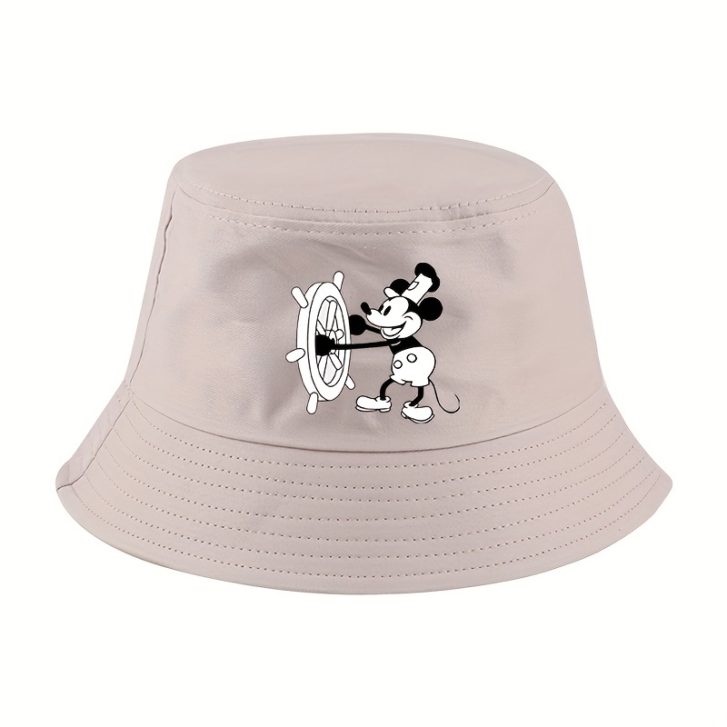 New Cartoon Mouse Pattern Printed Bucket Hat Reversible - Temu
