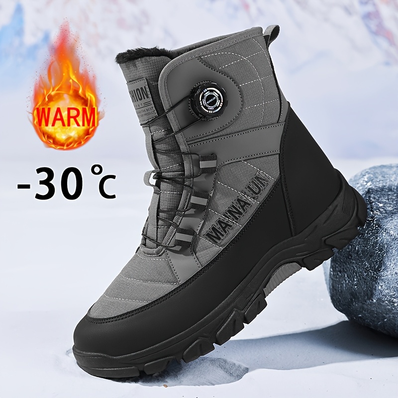 AFT AFFINEST - Botas De Nieve Para Hombre, Impermeables