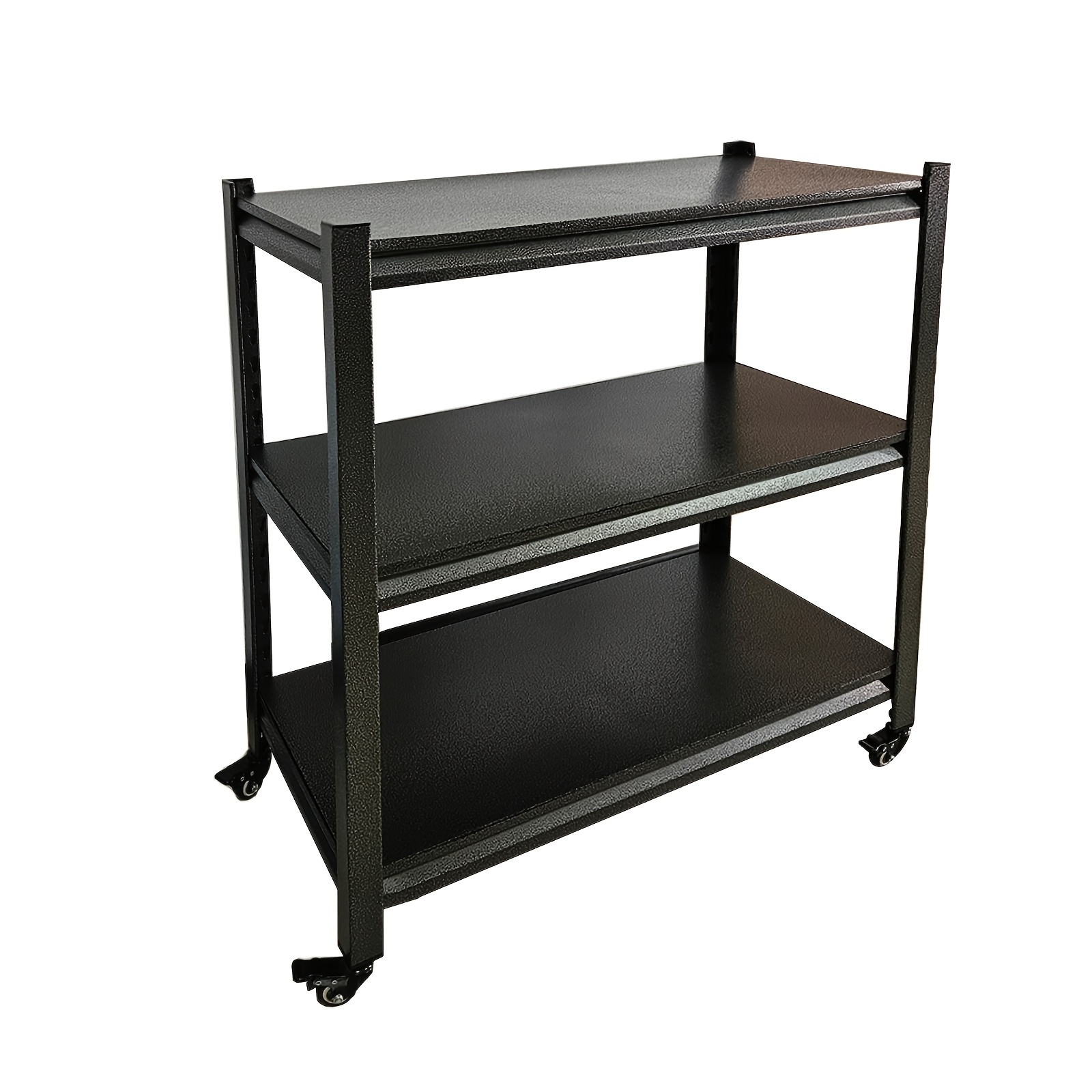 Sturdy Shelving Units With Adjustable , Mobile Metal Storage Solutions On Wheels, Ideal For Garages, Pantries, And . Storage And Organization