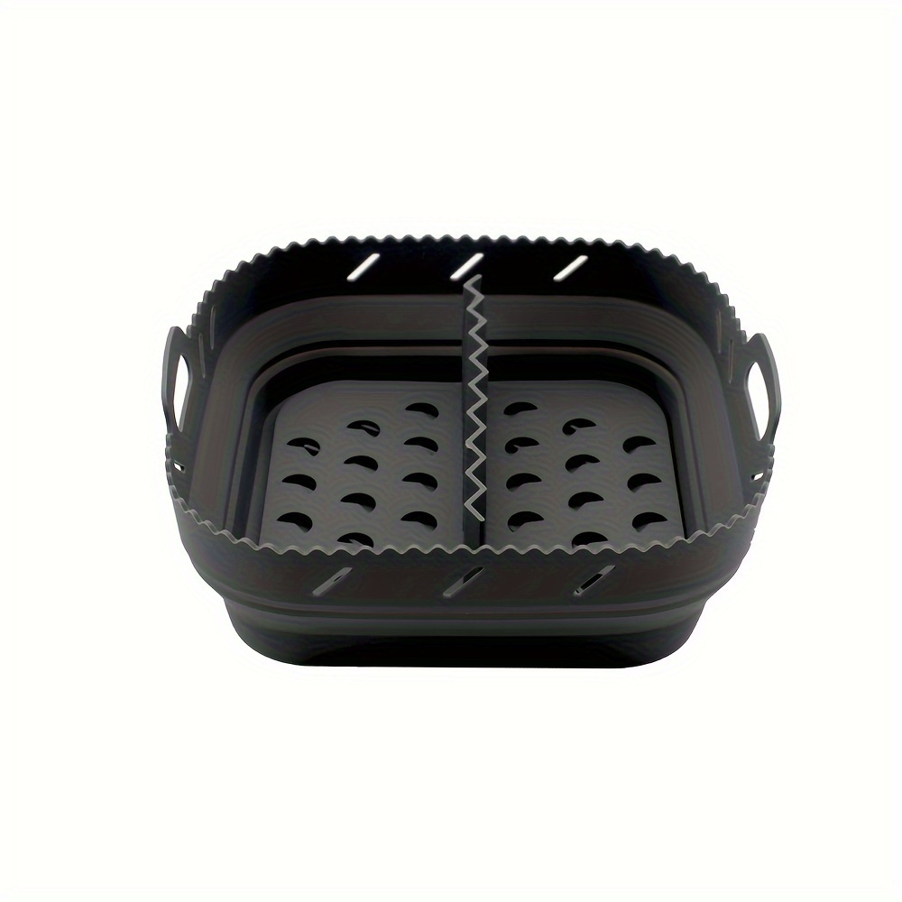 IStock Fodera In Silicone Per Friggitrice Ad Aria Da 8,5 Litri – Rivestimento Riutilizzabile Con Bordi Alti 1,5 Cm – Spessore 2,5 Mm – Adatto Per Cosori E Ninja – Senza BPA