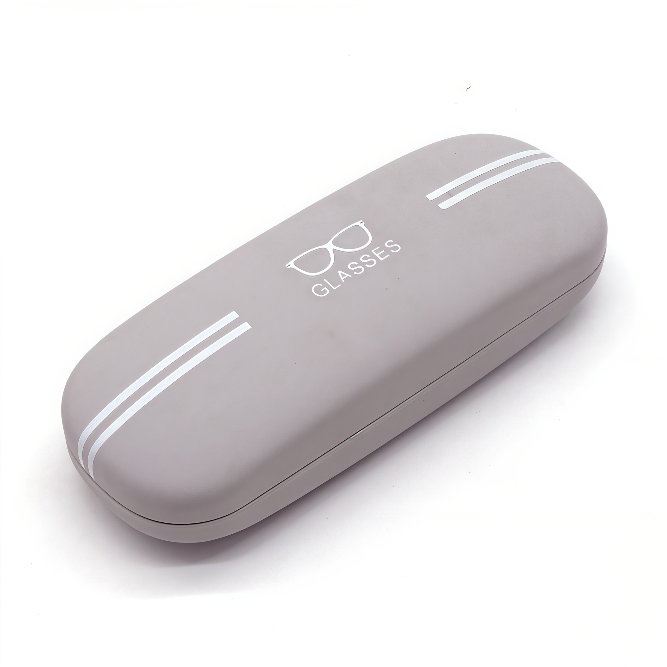 Stylish Glasses Case With "glasses" Design - Durable Iron Protective Storage Box, Compact & Portable, Perfect Gift For Women, Glasses Storage Case