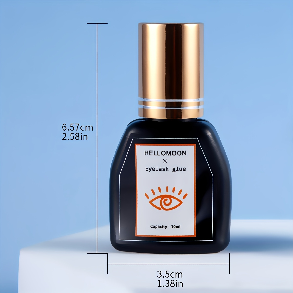 Image of Quick Dry Eyelash Extension Glue - , Sweatproof And Long-lasting, Hypoallergenic For Individual Clusters And Lashes, Skin, Ideal For False And Natural Eyelashes, Lash