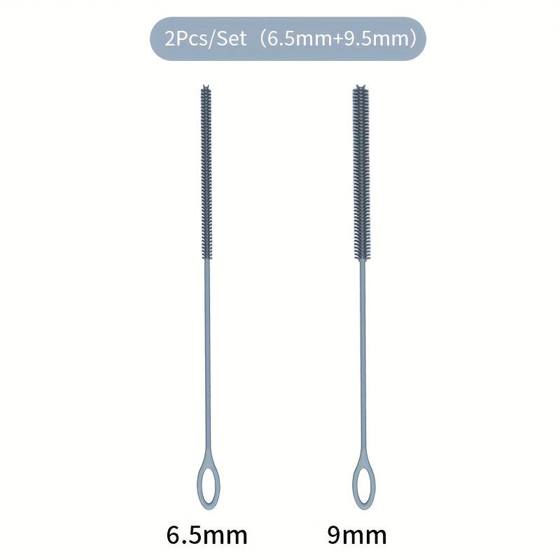 Set 4 Spazzole Per Pulire Cannucce Lunghe 32 Cm: Per Stanley E Borracce, 3 Diametri (8/10/12mm) Per Bottiglie E Tazze Termiche