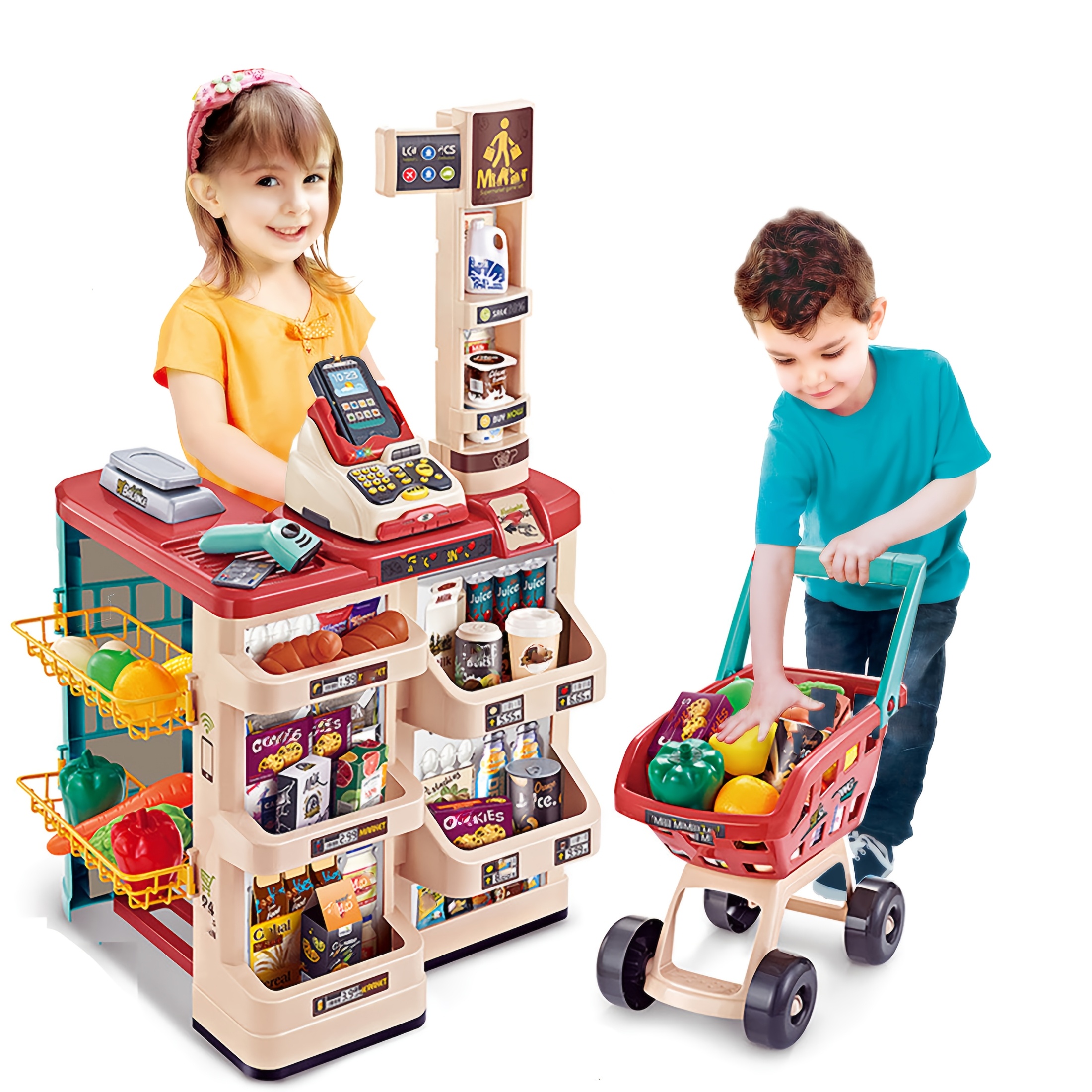 Supermarkt speelset voor kinderen