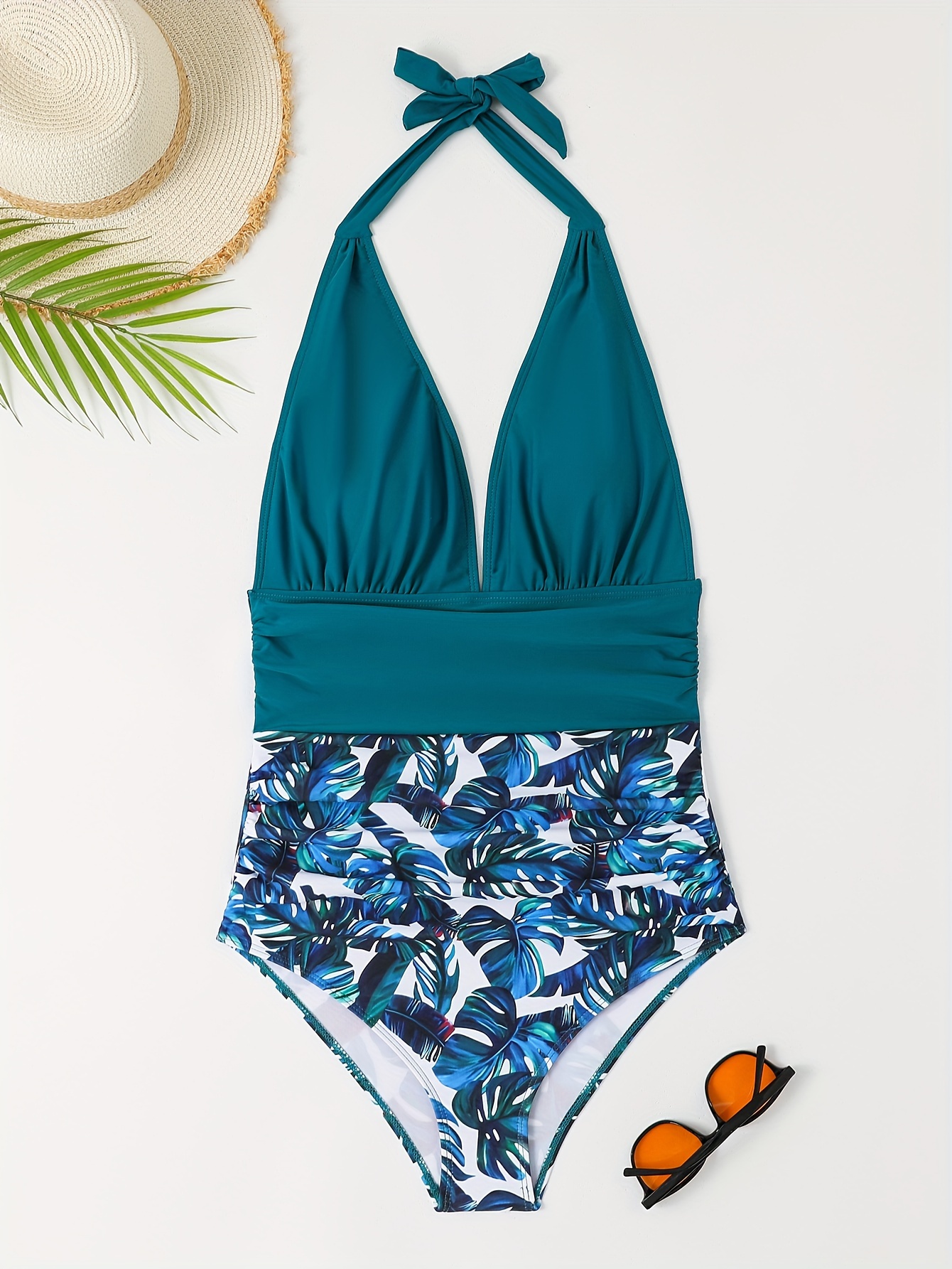 Out From Under Honey Printed Tie-Waist One-Piece Swimsuit