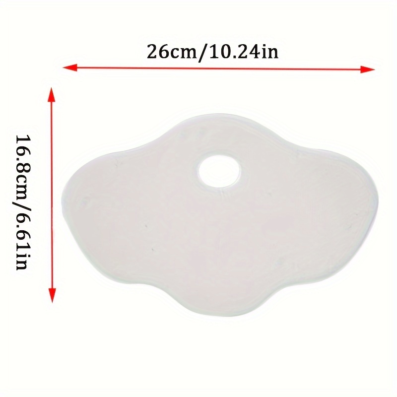 1Pc Transparent Reusable Silicone Belly Patch For Lifting Lower Abdomen  Skin Care Tool Skin Looks Visibly Younger Softens Skin Improves Resiliency