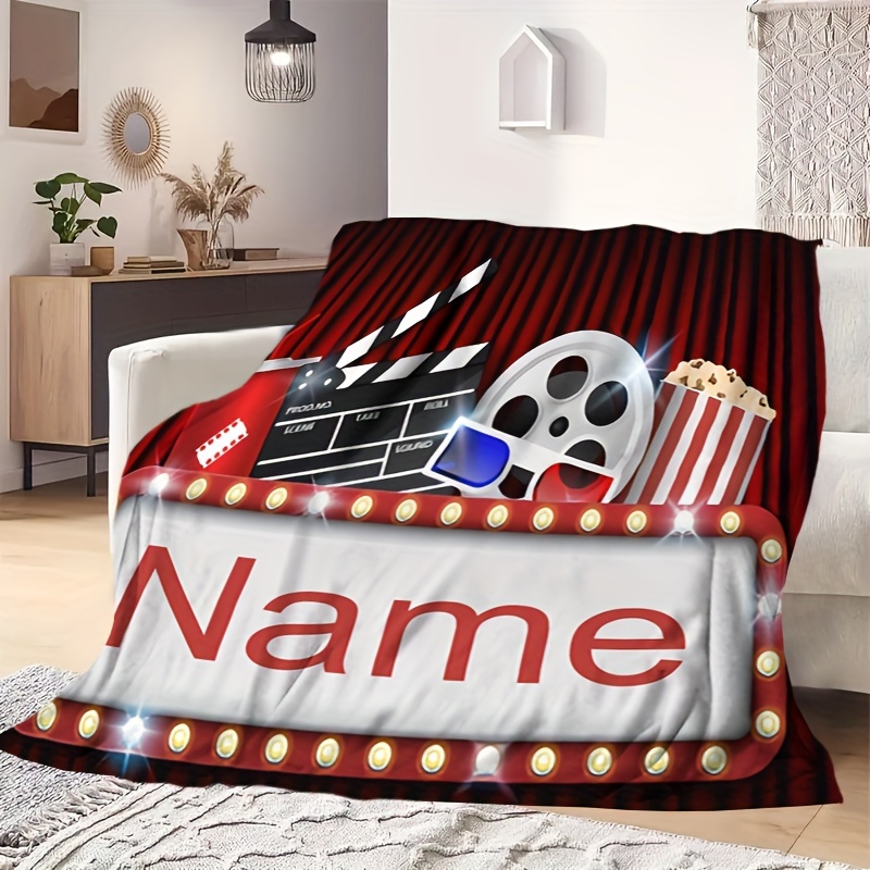 

Blanket - Personalize & , Polyester For , Bed, & Camping - Or Christmas