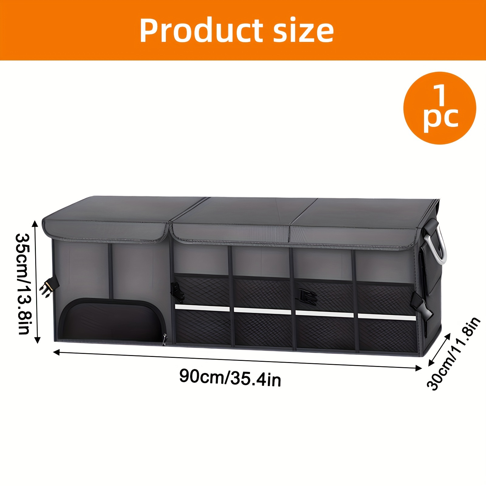 Foldable Car Trunk Organizer