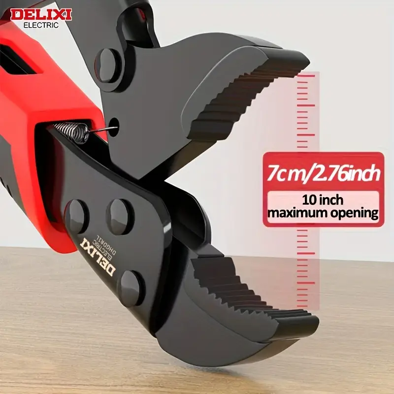 electric multifunctional locking pliers heavy duty industrial hand tool with red black handle adjustable jaws for secure clamping use on water pipes  s       pliers   tool design locking sheet metal pliers Product details 1