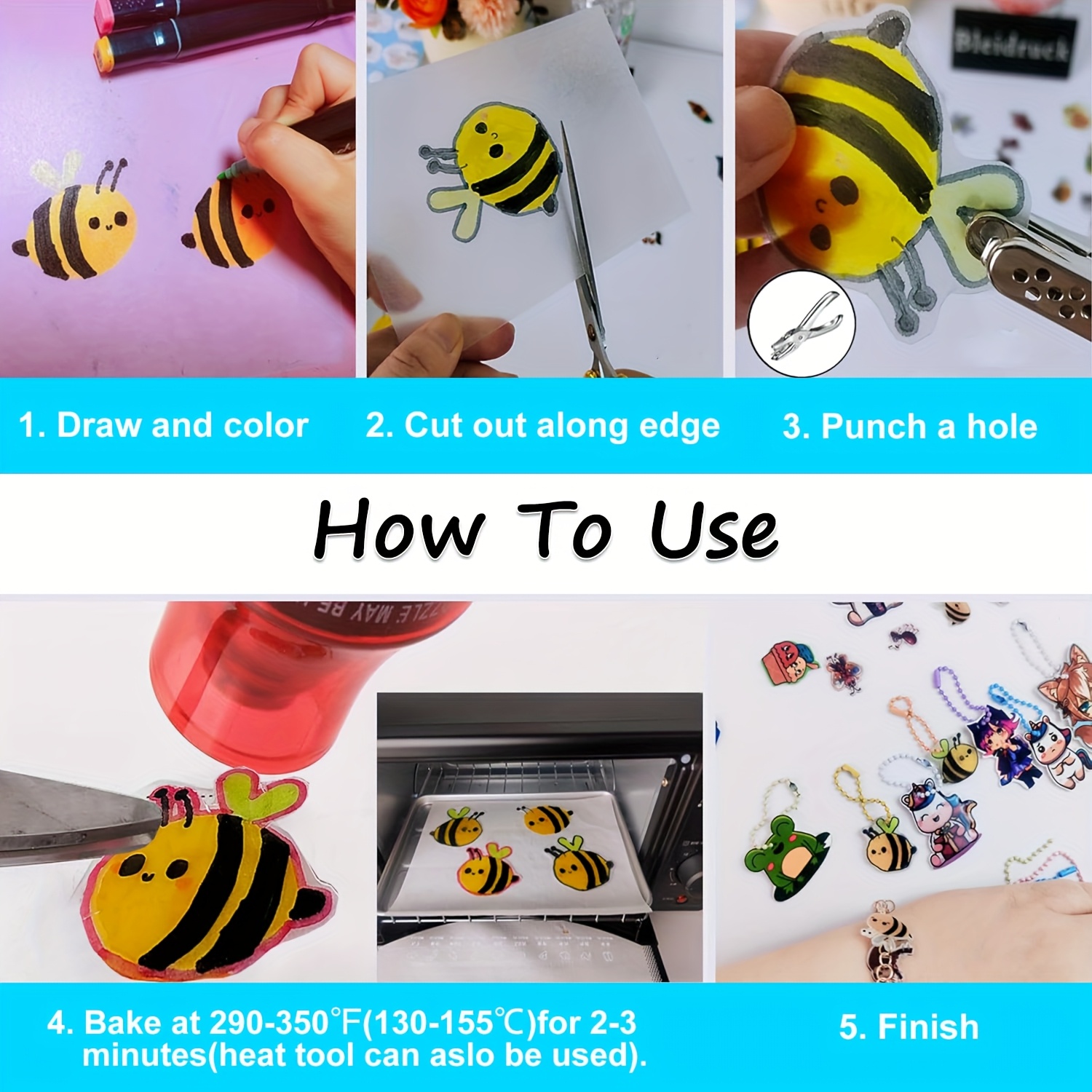 shrink wrap plastic sheets 30pcs 8x5 Temu