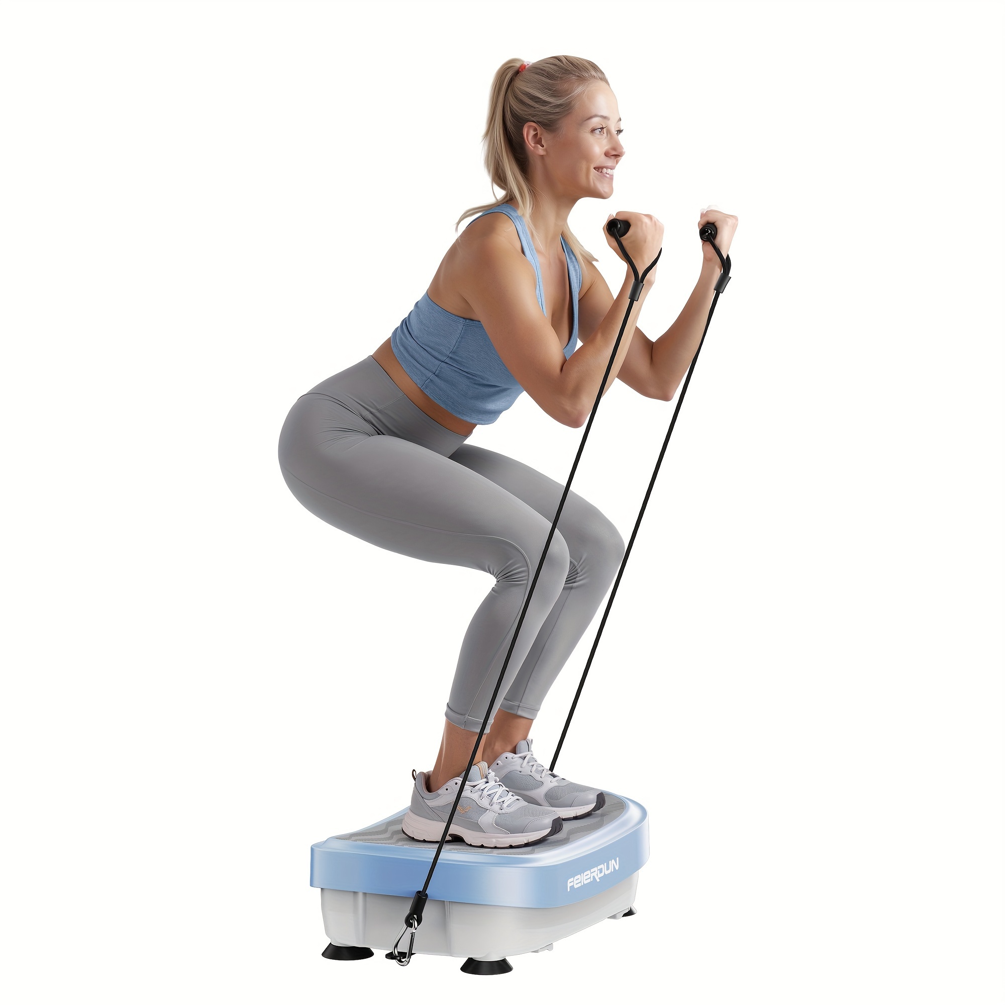 

Flybird Vibration Plate Exercise Machine - 4d & , Dual Type Vibration Platform For Full Body Workout, Building,, Ideal For Halloween Activities, Perfect Christmas Gift For Men And Women