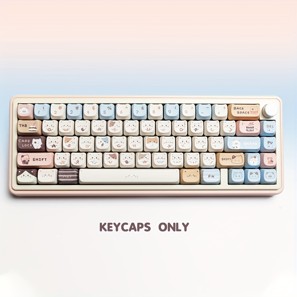 cat keycaps sold on Temu United States