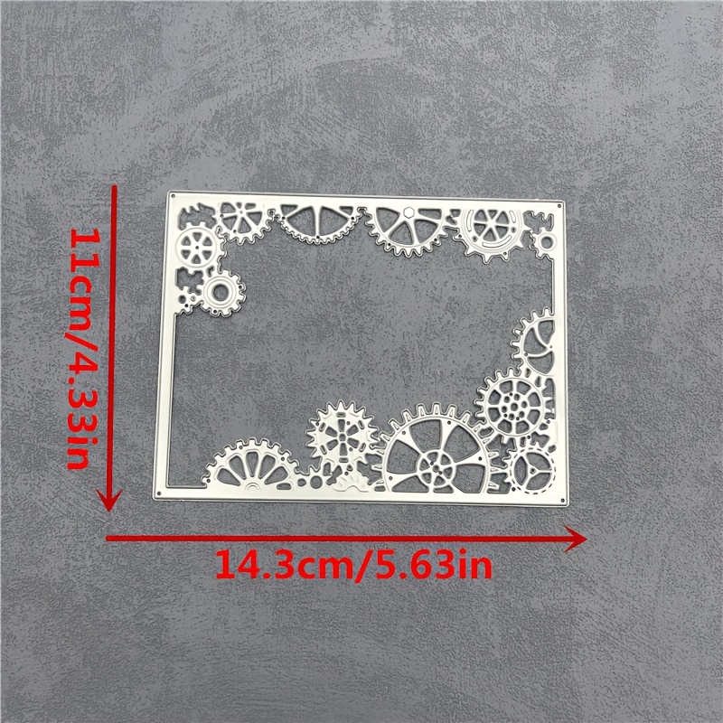 Gear Metal Cutting Die Diy Paper Photo Album Craft Die Card Cutting Template