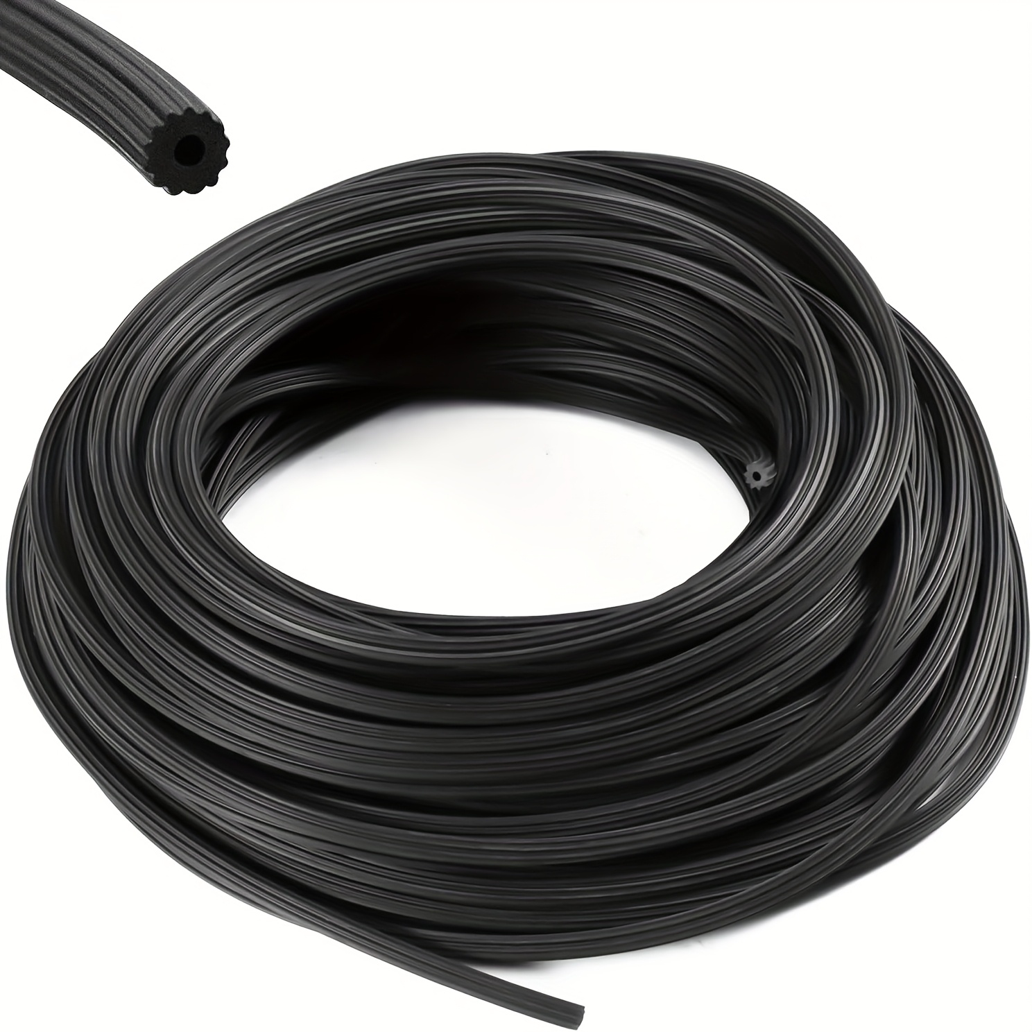20 Meter Screen Window Sealing Strip, Screen Window Fixing Strip, Replacement Screen Window Fixing Strip, Used For Household Screen Windows And Interior Decoration Hollow Rubber Strip
