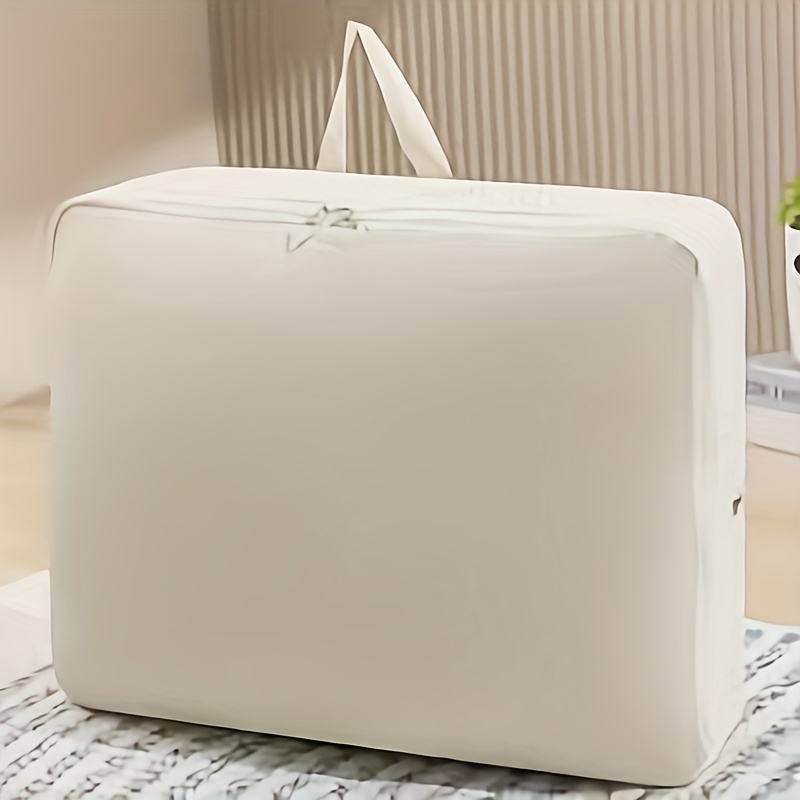 TEMU Large Capacity Multi-functional Compressible Storage Bag - Essential For Wardrobe Organization And Moving, Suitable For Blankets, Clothes, And