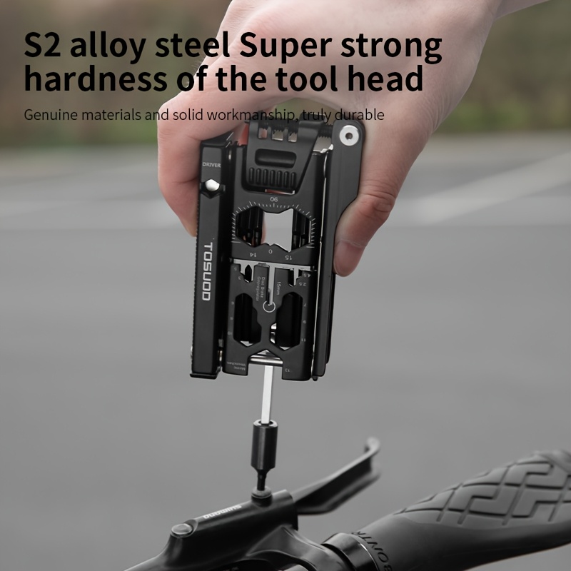 TOSUOD Bicycle Repair Tools for Mountain And Road Bikes, a 38-In-1 Multifunctional Hex Wrench Accessory