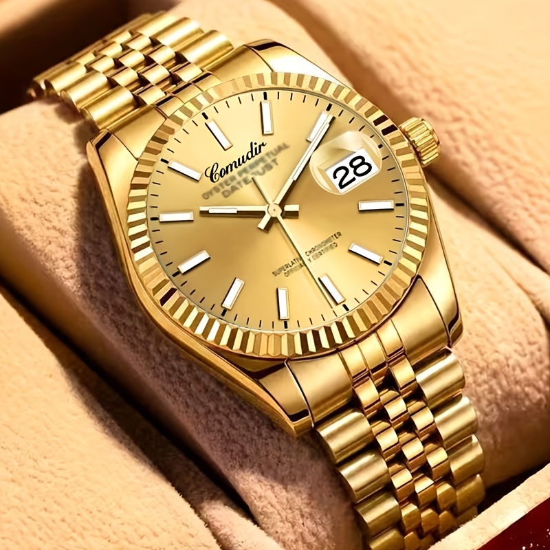 Image of 2026 New Luxury Business Fully Automatic Movement Watch, Men's Fashion Trend Simple Versatile Business Women, Men's Watches, Suitable For Holiday Gifts.