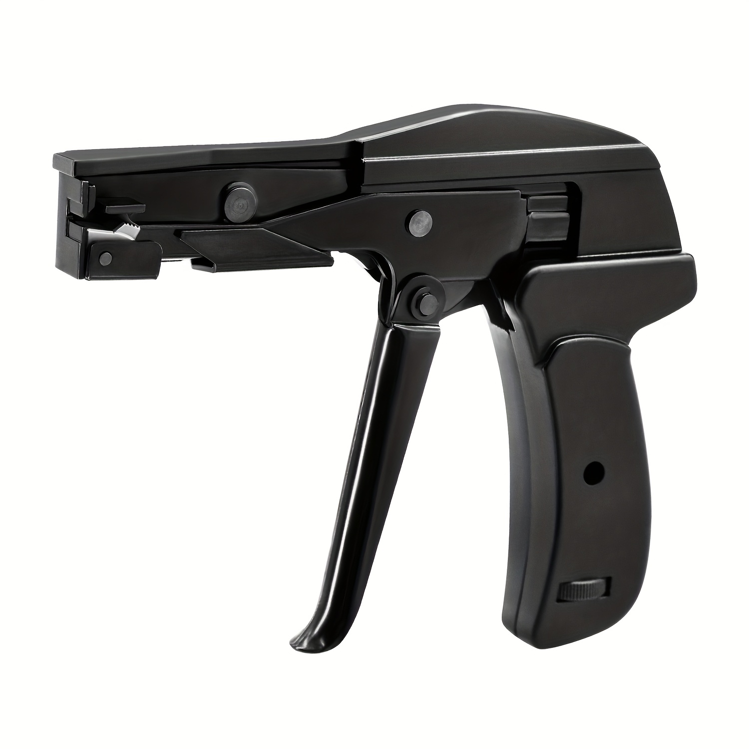 sj   cable tie gun and cable tie tool 1 8 6 5mm fastening and flush cutting tool with steel handle zip tie tool for nylon cable tie