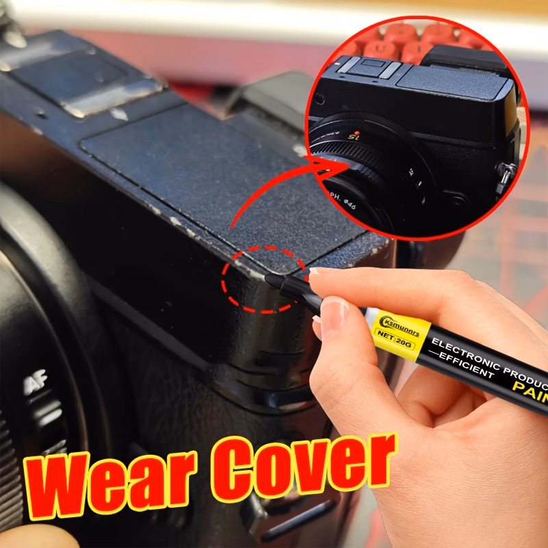 penna fotografica - penna di riparazione multifunzionale , adatta per corpi di fotocamere , mirriless e action camera, copre efficacemente le di vernice, originale, facile da , da trasportare Dettagli dell'articolo 0