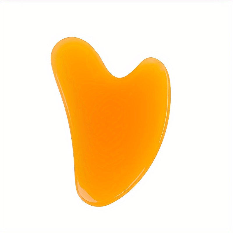 Heart-shaped Gua Sha Board - Resin Body Massager For Skin Care