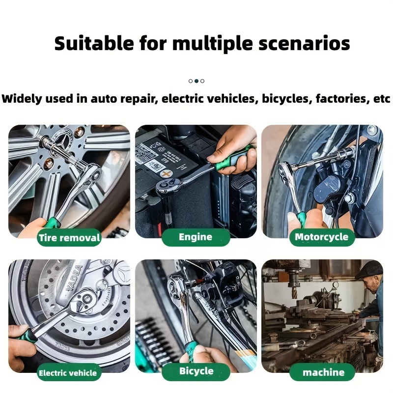 Socket Set Tool Box Repair Works Stock Footage Video (100% Royalty-free