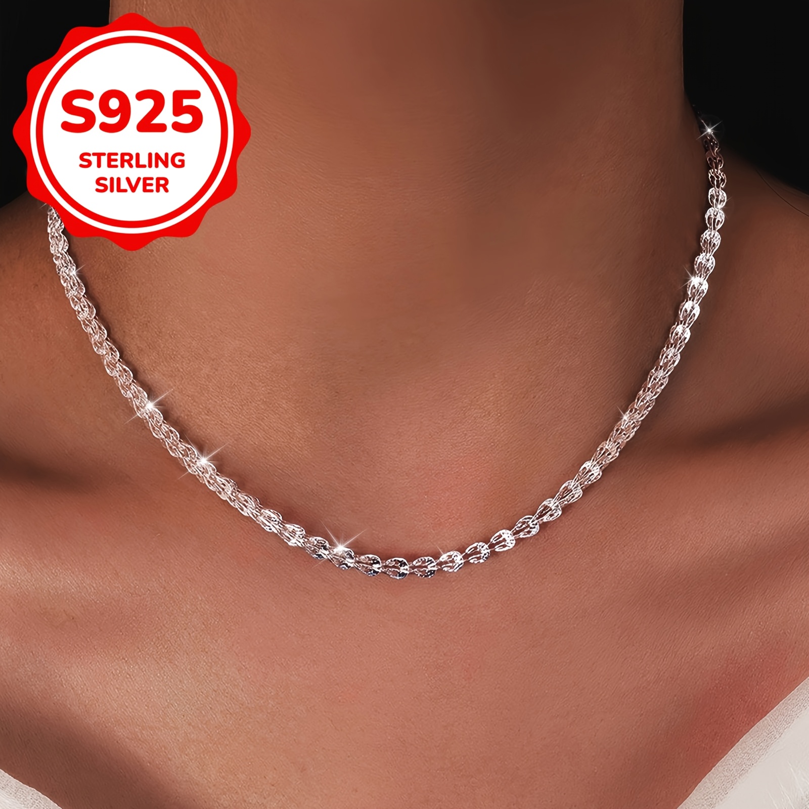 Women's 925 Silver Unique Phoenix Tail Chain Necklace