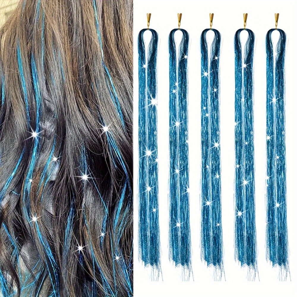 Hair Tinsel with Latch Hook