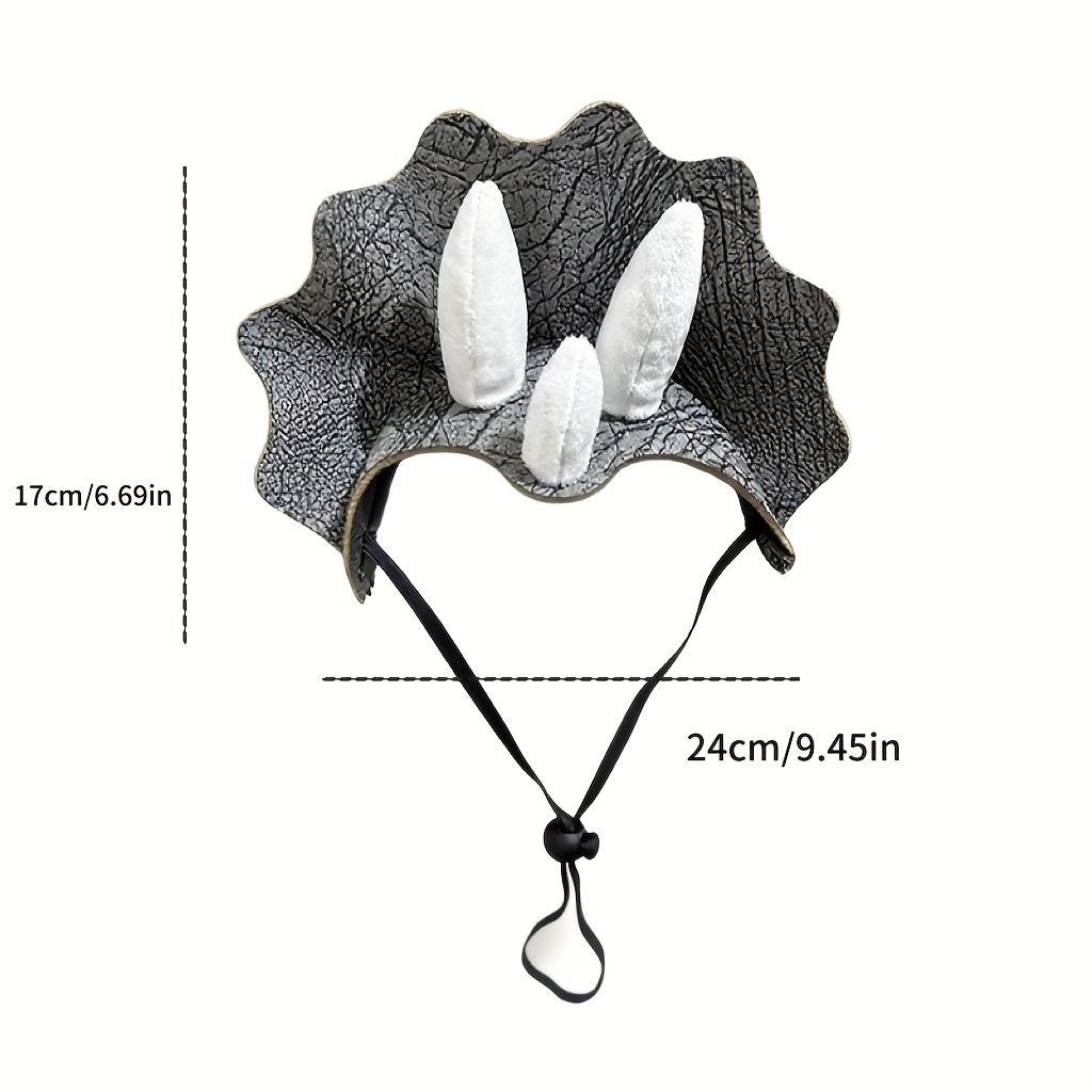 Dog Halloween Costume Hat with Pointed Nose