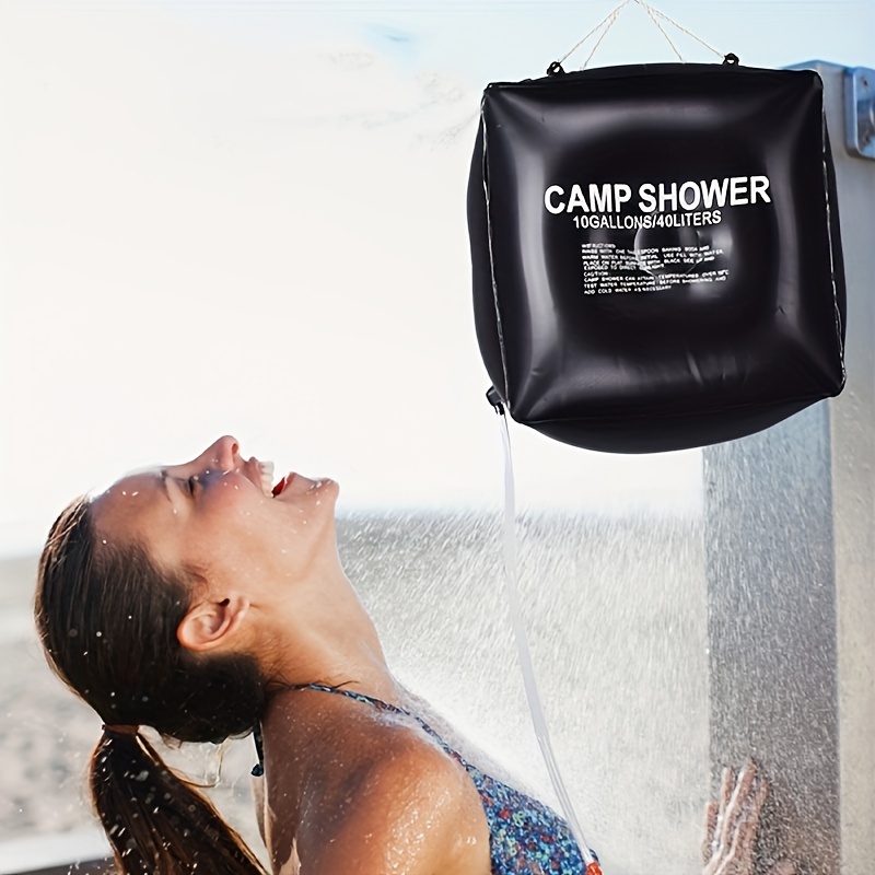 

Portable 40l Camping Shower Bag - Convenient Hand Washing And Water Storage For Outdoor Adventures