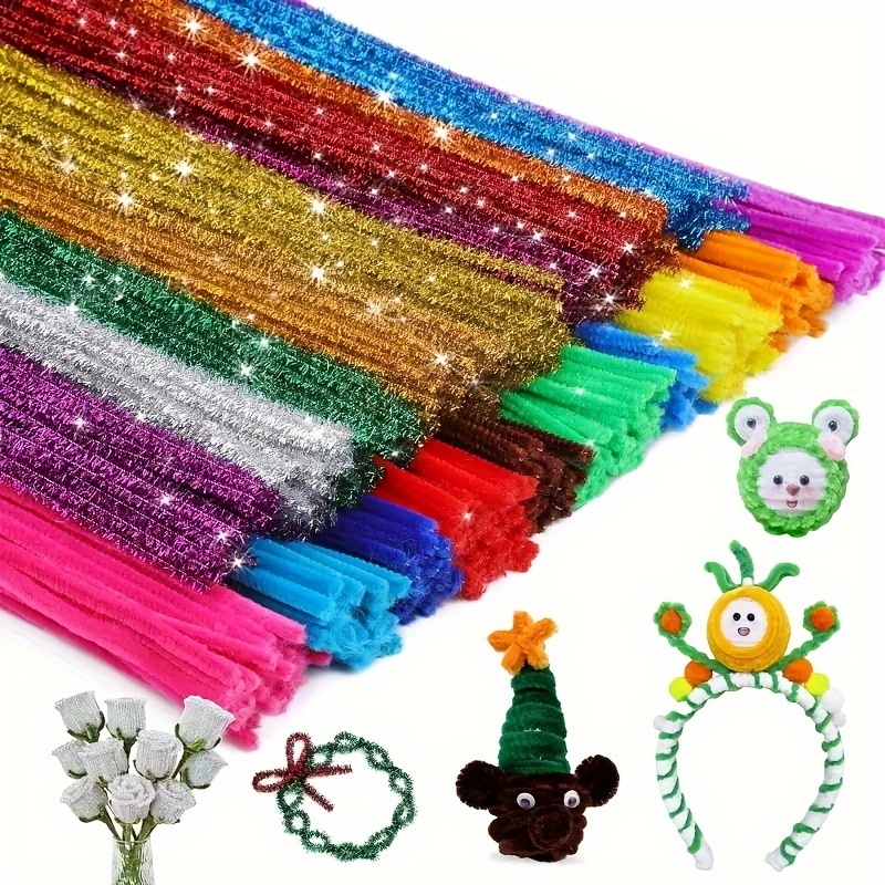 

200pcs Cleaning Set: 100pcs + 100pcs Twist For Diy , Non-shedding & Non-stabbing Bouquet Making